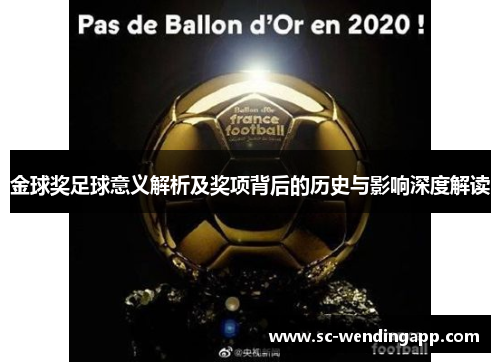 金球奖足球意义解析及奖项背后的历史与影响深度解读