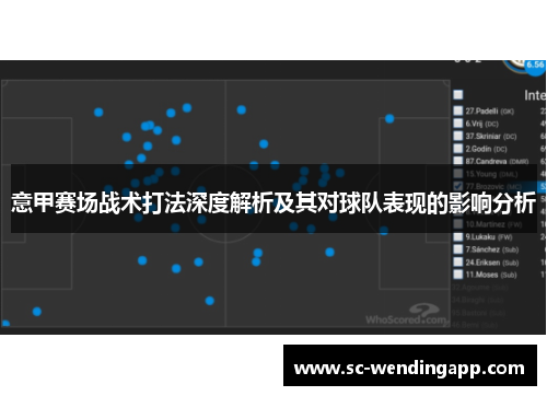 意甲赛场战术打法深度解析及其对球队表现的影响分析 意甲赛场战术打法深度解析及其对球队表现的影响分析